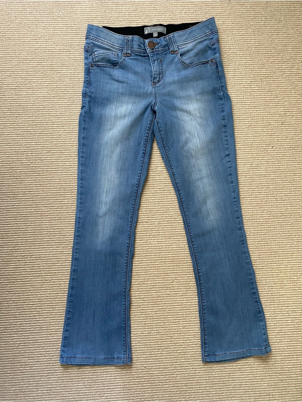 Wit & Wisdom Light Wash Bootcut Flare Jeans Stretch Size 6